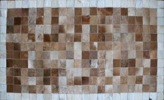 99591 Cowhide rug Patchwork Collection Quebecuir Premium RUNNER