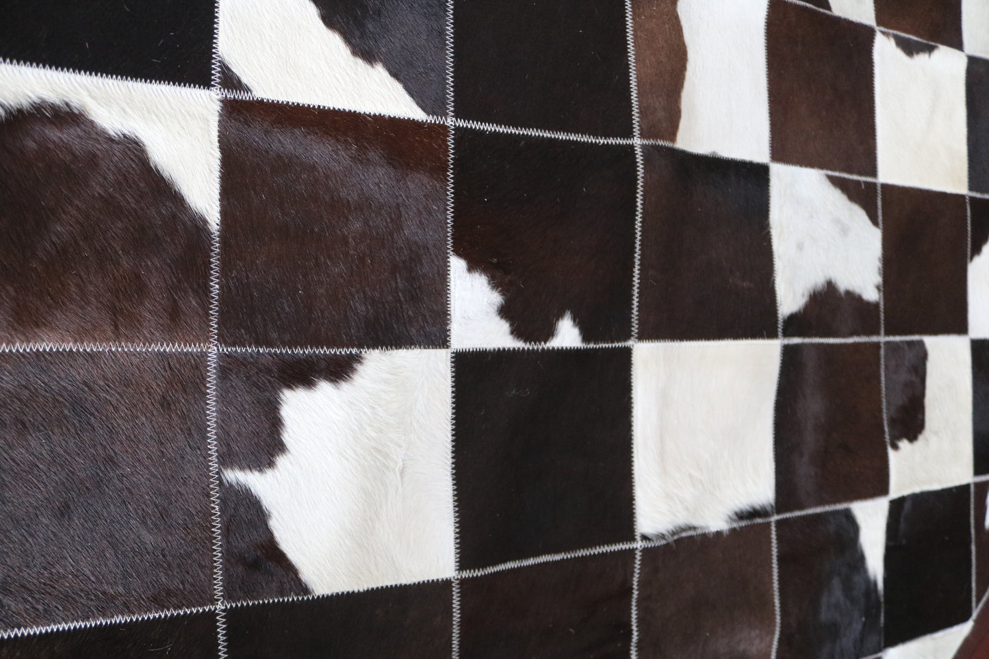 99610 Cowhide rug Patchwork Collection Quebecuir Premium BIG SIZE XXL