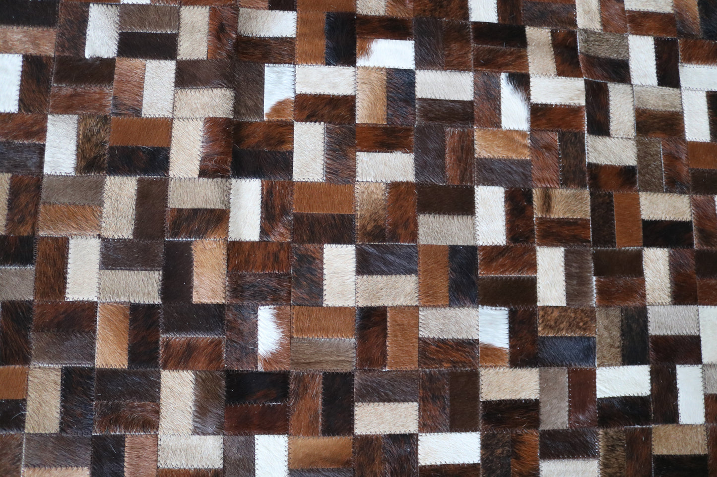 99611 Cowhide rug Patchwork Collection Quebecuir Premium BIG SIZE XXL