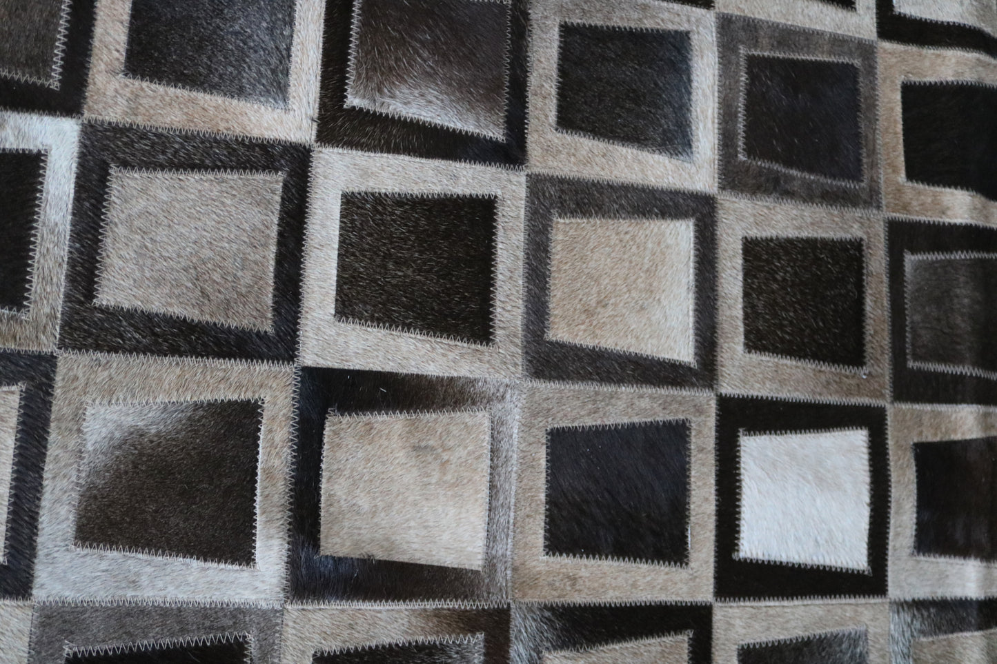 99626 Cowhide rug Patchwork Collection Quebecuir Premium BIG SIZE XXL