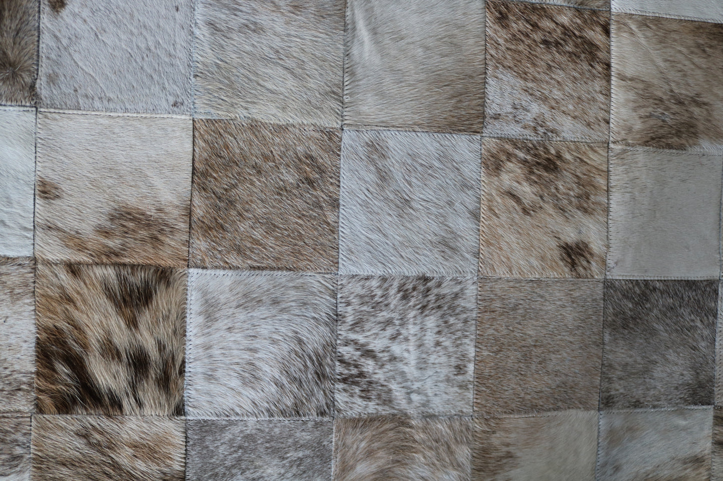 99645 Cowhide rug Patchwork Collection Quebecuir Premium BIG SIZE XXL