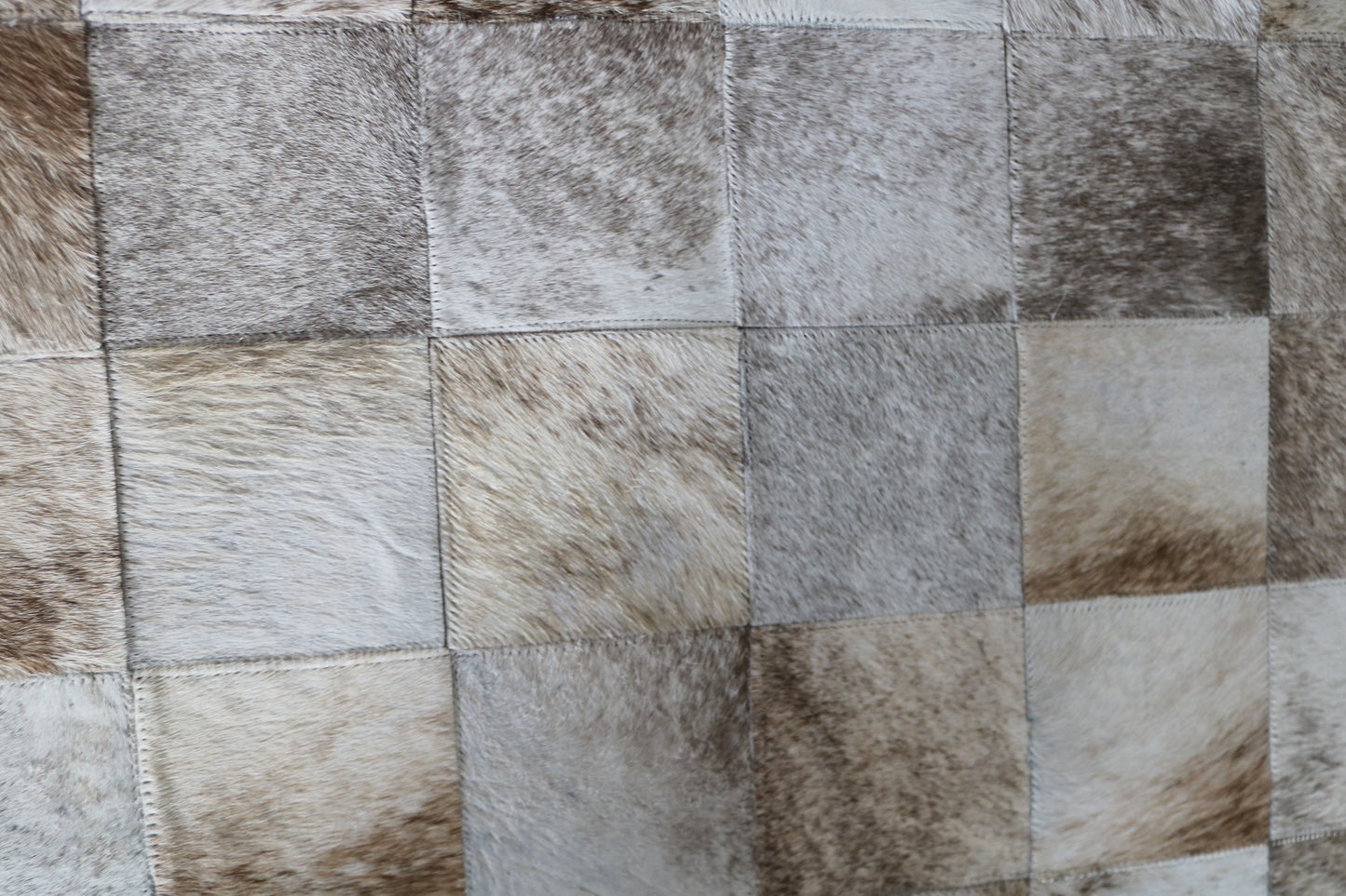 99645 Cowhide rug Patchwork Collection Quebecuir Premium BIG SIZE XXL