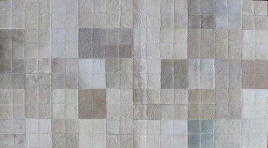 99653 Cowhide rug Patchwork Collection Quebecuir Premium