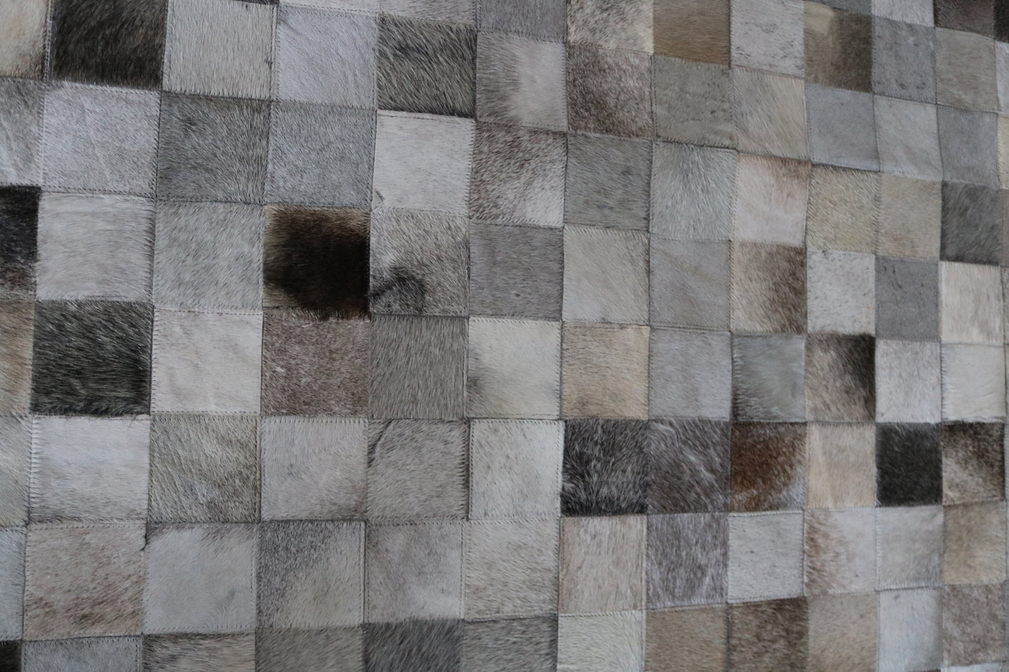 99655 Cowhide rug Patchwork Collection Quebecuir Premium