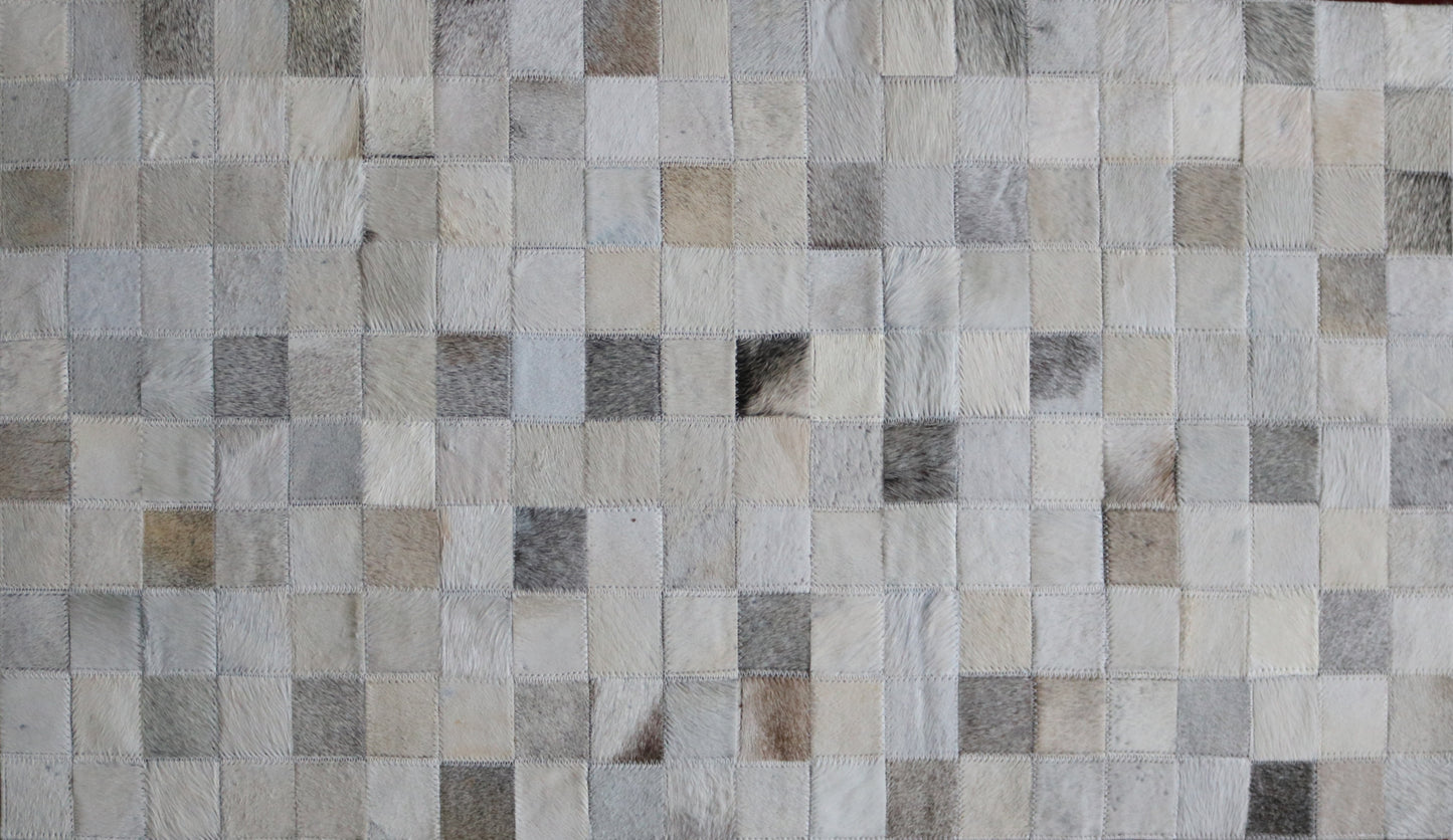 99657 Cowhide rug Patchwork Collection Quebecuir Premium