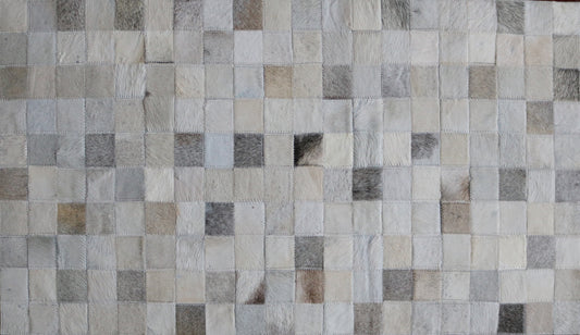 99657 Cowhide rug Patchwork Collection Quebecuir Premium
