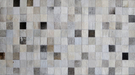 99660 Cowhide rug Patchwork Collection Quebecuir Premium