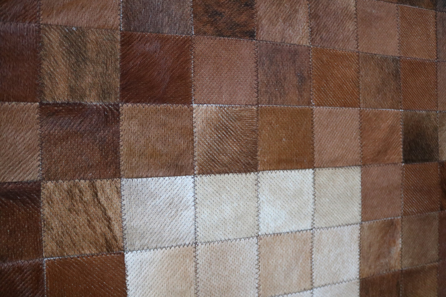 99675 Cowhide rug Patchwork Collection Quebecuir Premium