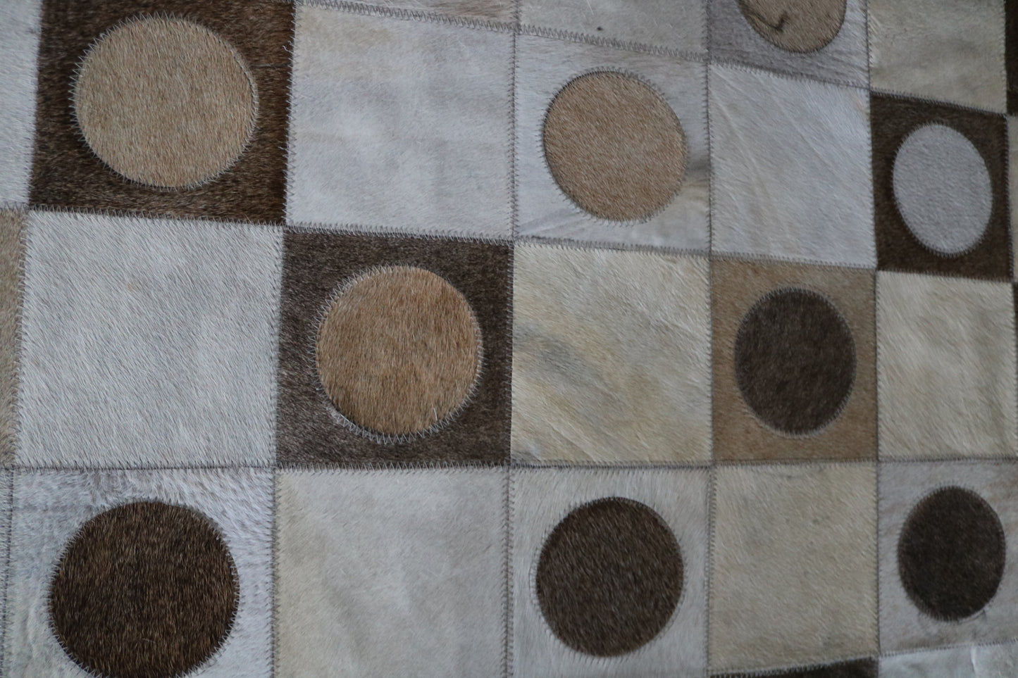 99679 Cowhide rug Patchwork Collection Quebecuir Premium  BIG SIZE XXL