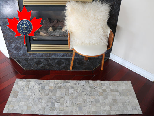 99691 Cowhide rug Patchwork Collection Quebecuir Premium