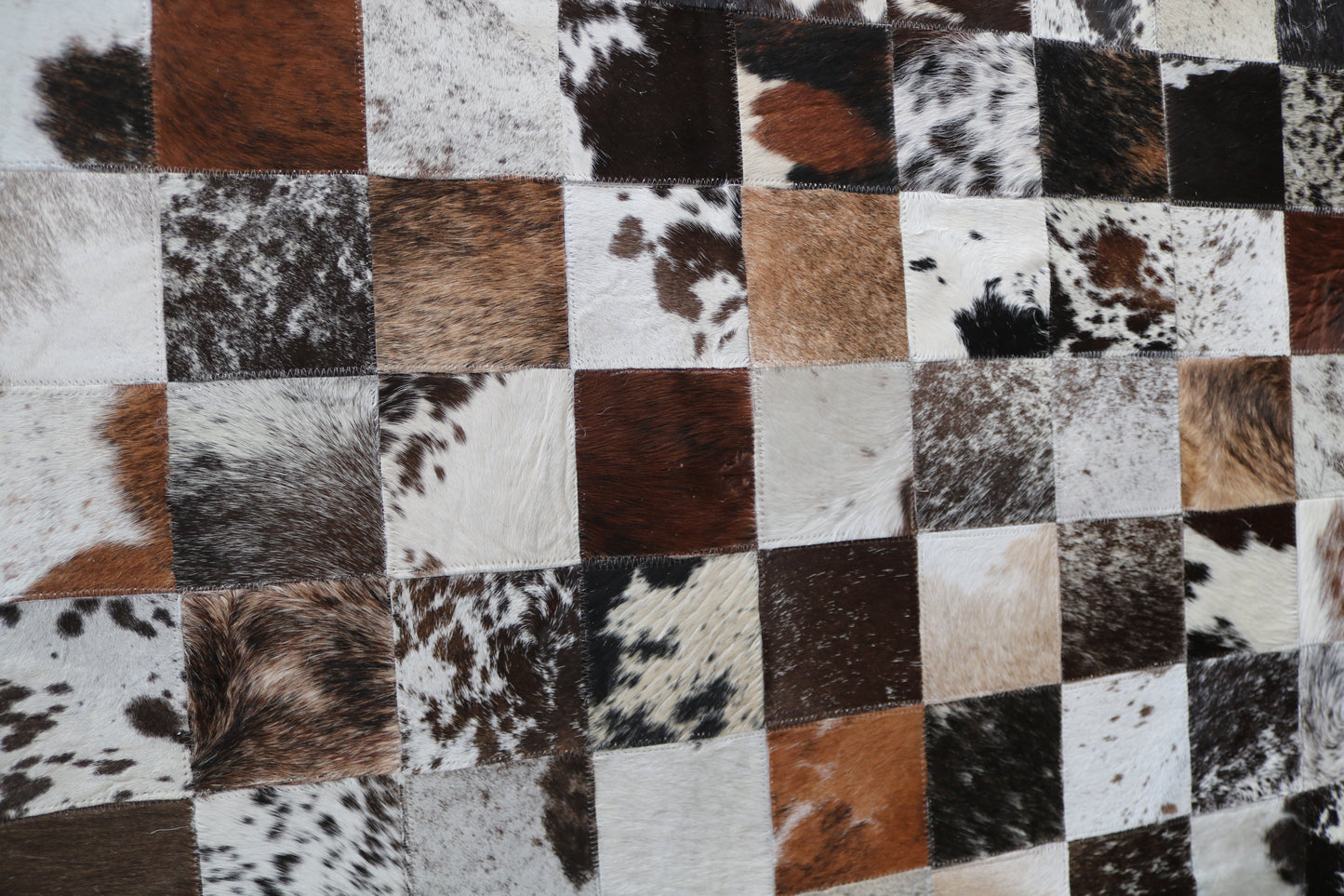 99693 Cowhide rug Patchwork Collection Quebecuir Premium