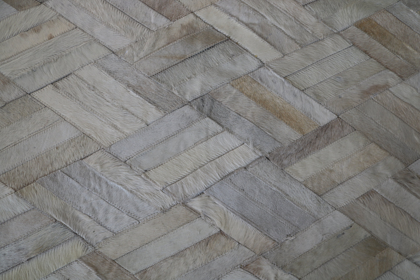 99695 Cowhide rug Patchwork Collection Quebecuir Premium