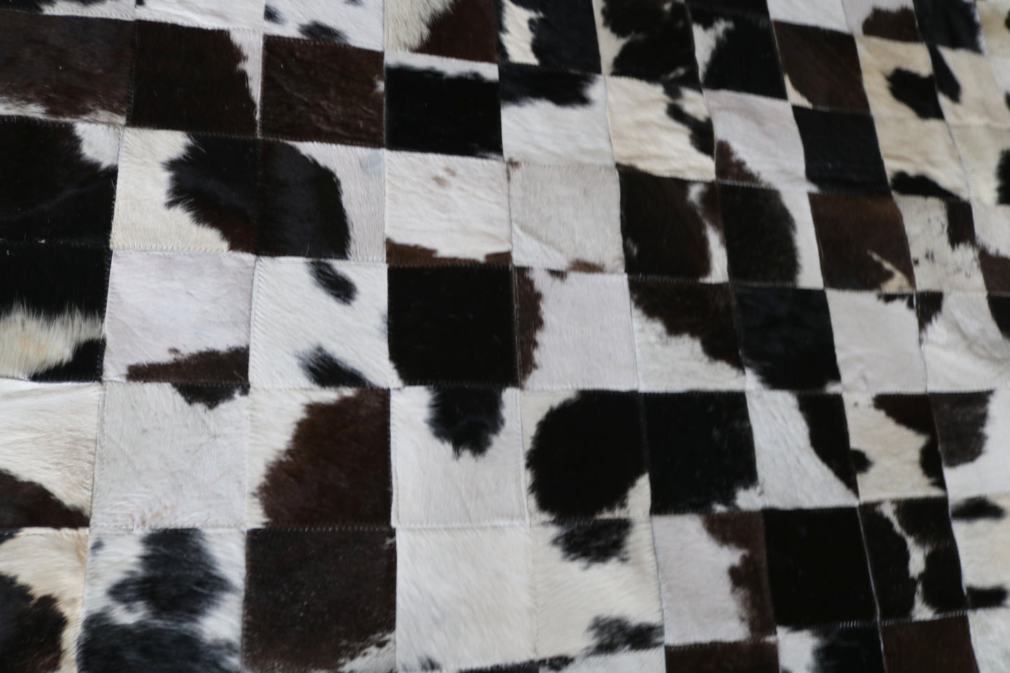99703 Cowhide rug Patchwork Collection Quebecuir Premium