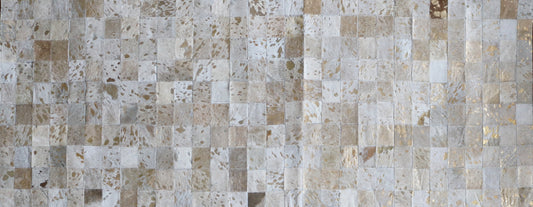 99708 Cowhide rug Patchwork Collection Quebecuir Premium