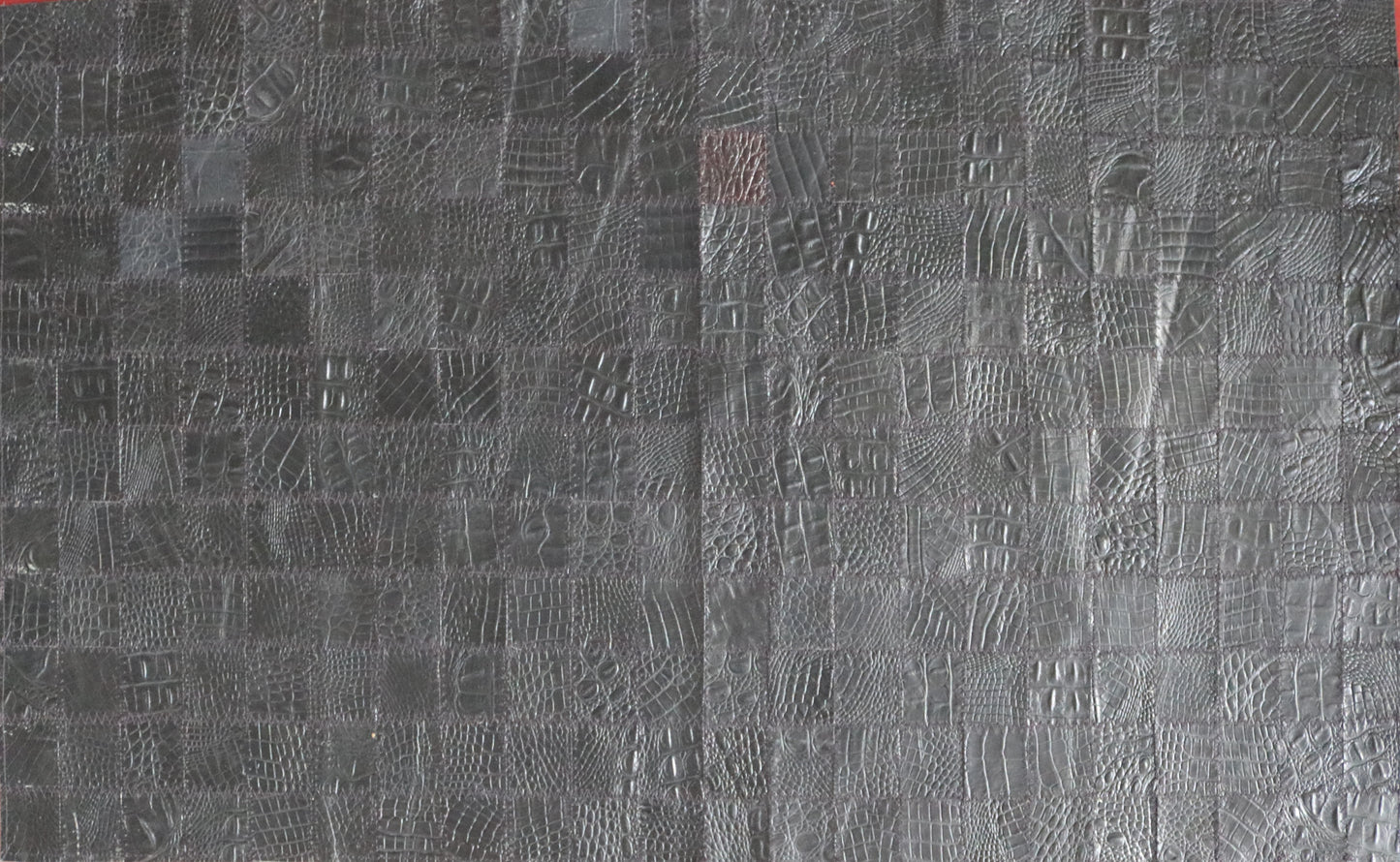 99715 Cowhide rug Patchwork Collection Quebecuir Premium