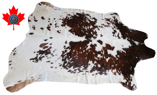 99722 Cowhide rug  TRICOLOR Collection Quebecuir Premium