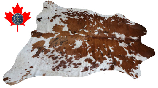 99726 Cowhide rug  TRICOLOR Collection Quebecuir Premium