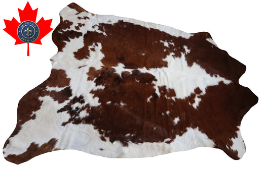 99730 Cowhide rug  TRICOLOR Collection Quebecuir Premium