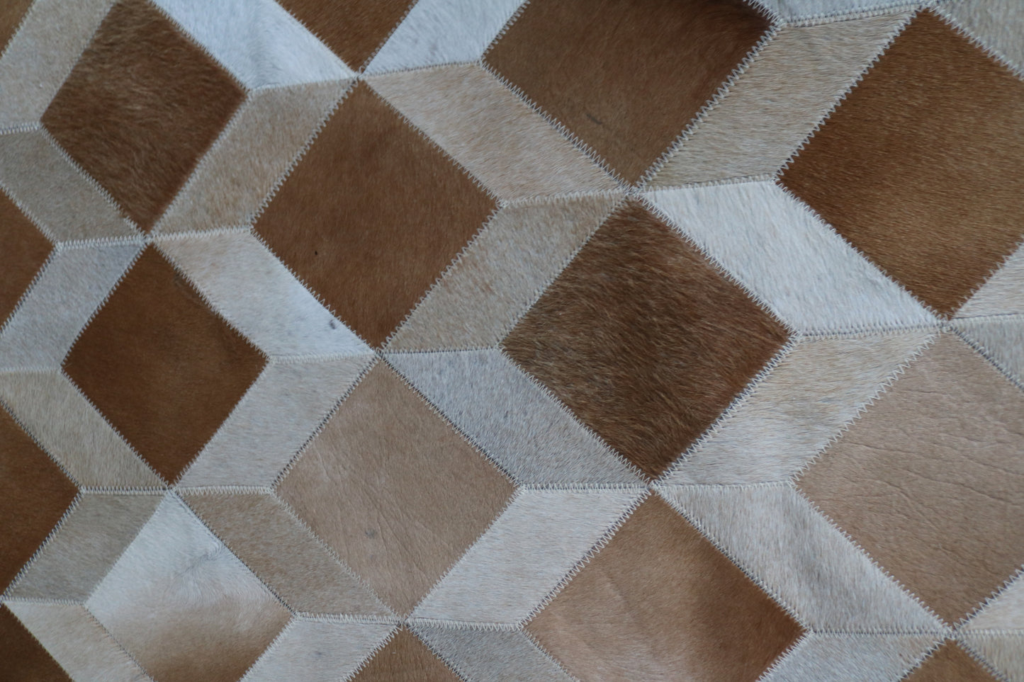 99735 Cowhide rug Patchwork Collection Quebecuir Premium  BIG SIZE XXL