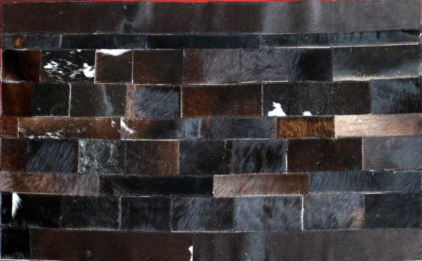99739 Cowhide rug Patchwork Collection Quebecuir Premium