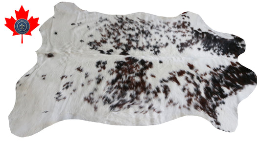 99747 Cowhide rug  TRICOLOR Collection Quebecuir Premium