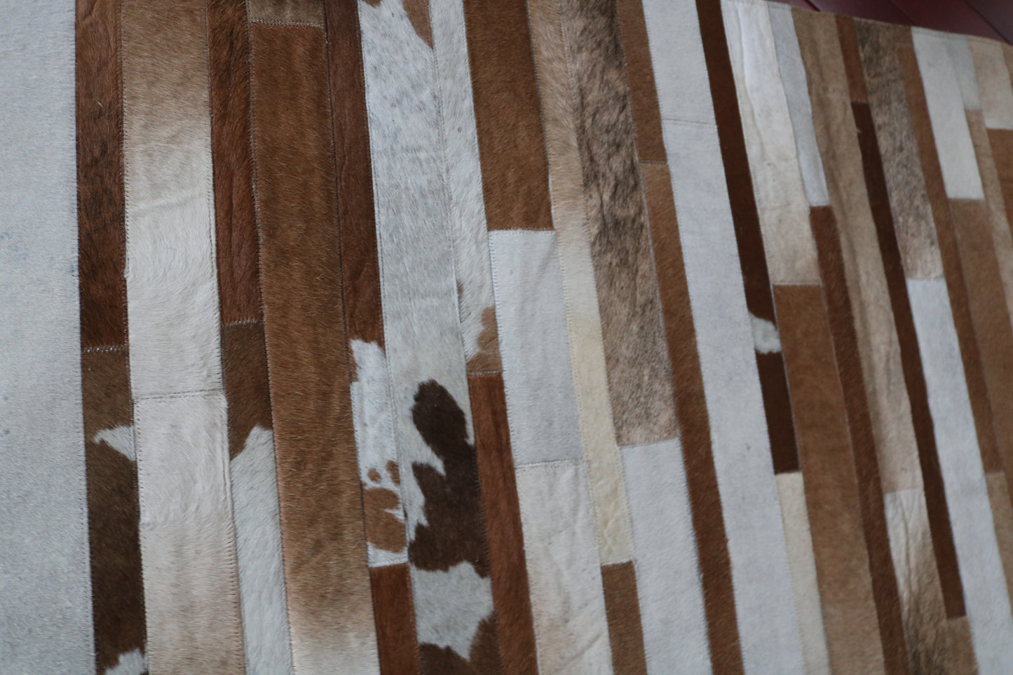 99750 Cowhide rug Patchwork Collection Quebecuir Premium