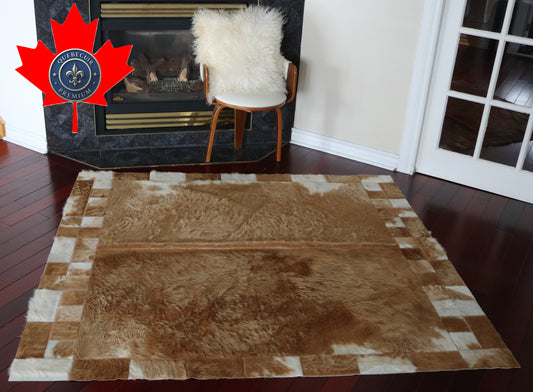99753 Cowhide rug Patchwork Collection Quebecuir Premium