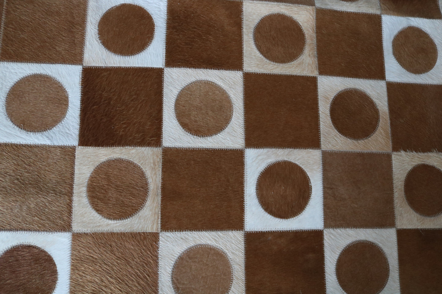 99756 Cowhide rug Patchwork Collection Quebecuir Premium