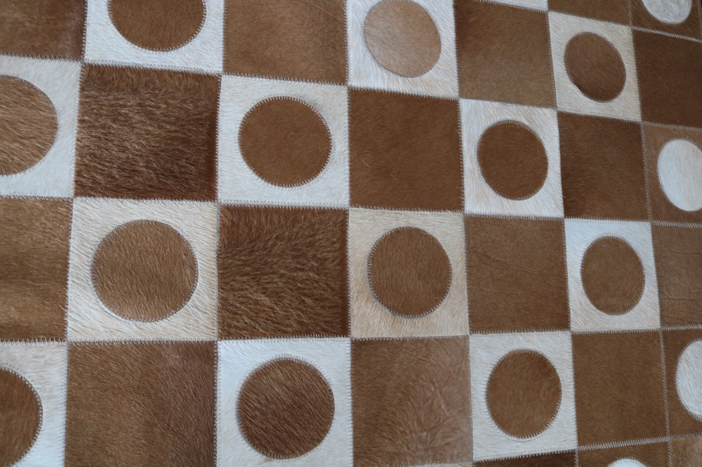99756 Cowhide rug Patchwork Collection Quebecuir Premium