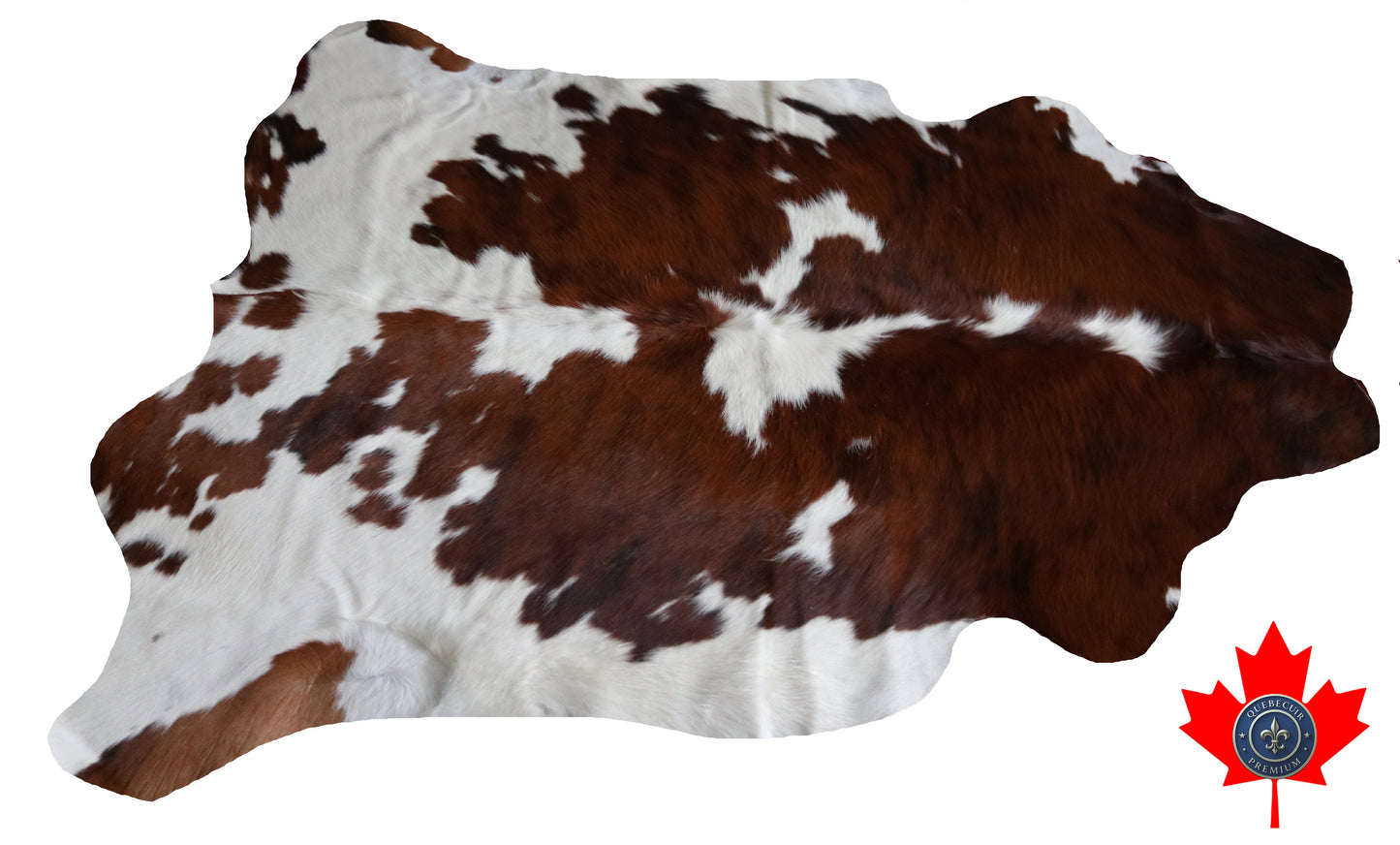 99762 Cowhide rug  TRICOLOR Collection Quebecuir Premium