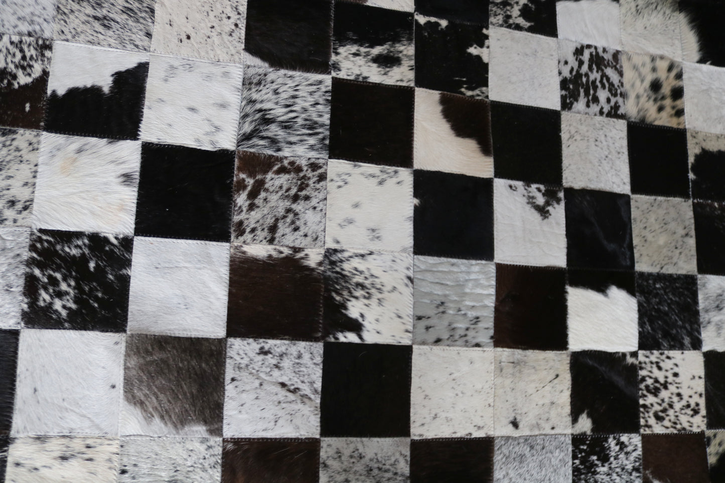 99766 Cowhide rug Patchwork Collection Quebecuir Premium SUPER   BIG SIZE XXXL