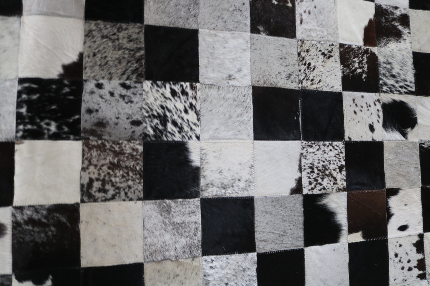 99766 Cowhide rug Patchwork Collection Quebecuir Premium SUPER   BIG SIZE XXXL