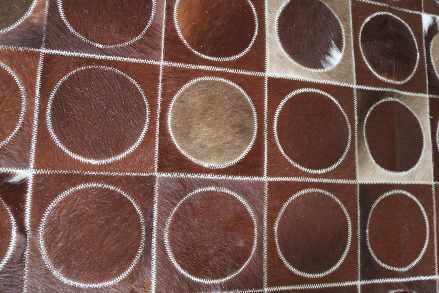 99767 Cowhide rug Patchwork Collection Quebecuir Premium