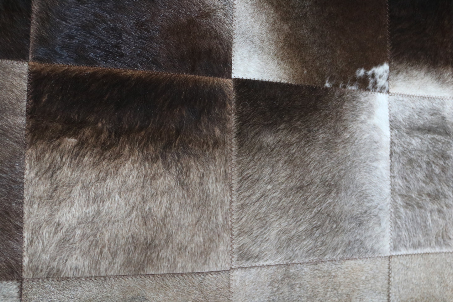 99776 Cowhide rug Patchwork Collection Quebecuir Premium    BIG SIZE XXL