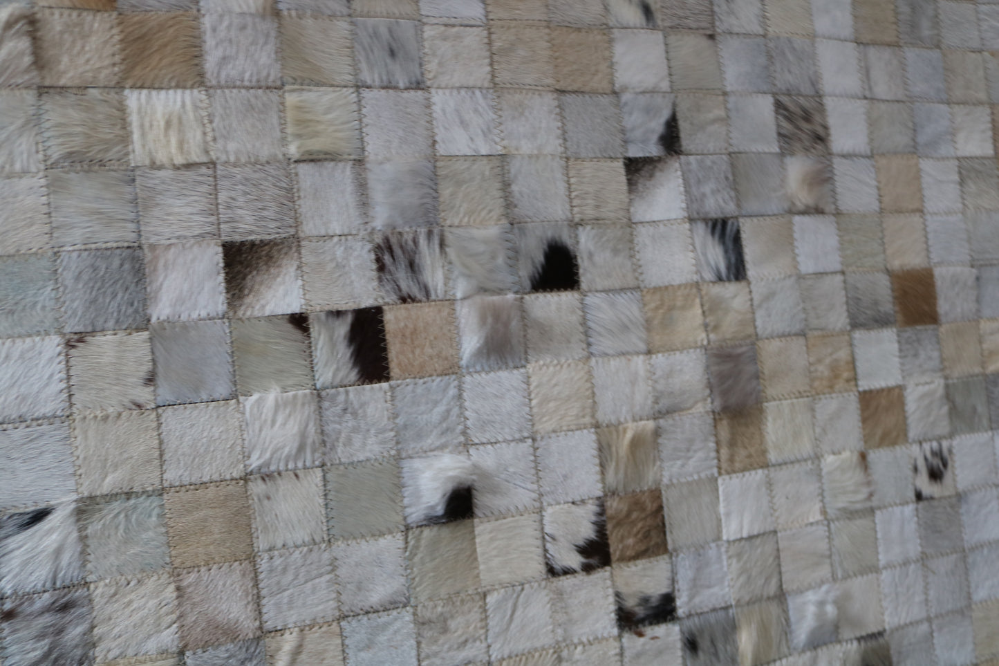 99782 Cowhide rug Patchwork Collection Quebecuir Premium