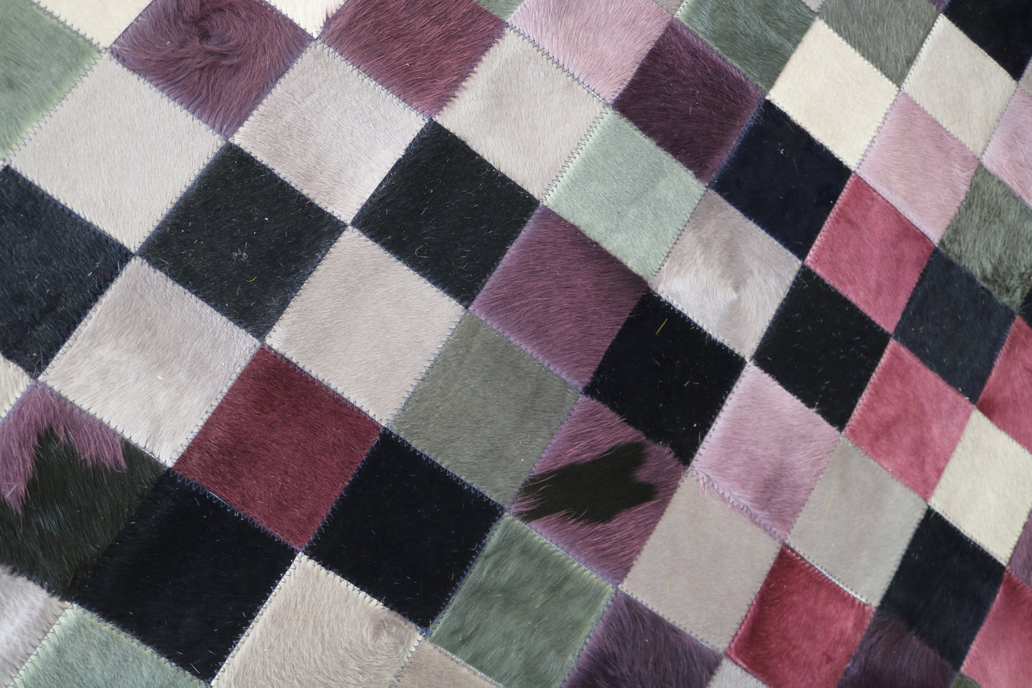 99805 Cowhide rug Patchwork Collection Quebecuir Premium