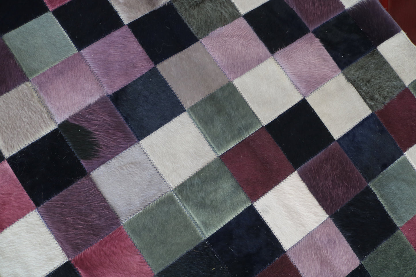 99805 Cowhide rug Patchwork Collection Quebecuir Premium