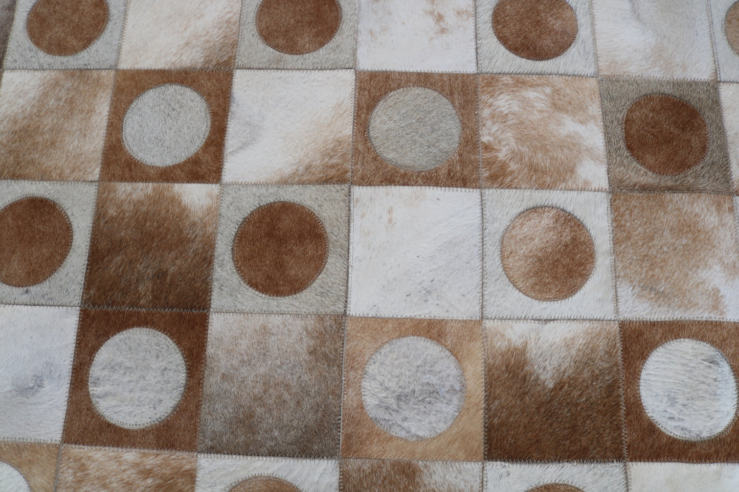 99808 Cowhide rug Patchwork Collection Quebecuir Premium