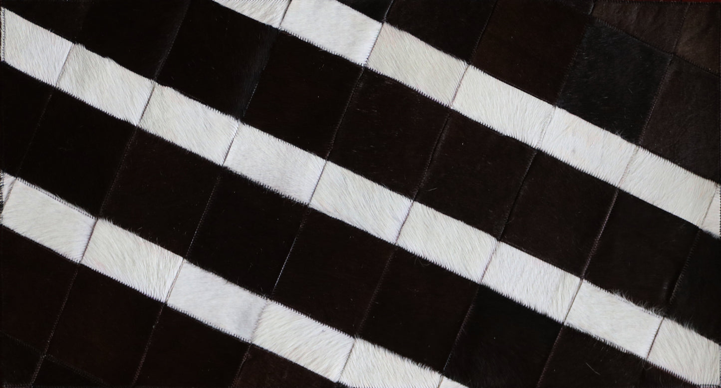 99811 Cowhide rug Patchwork Collection Quebecuir Premium