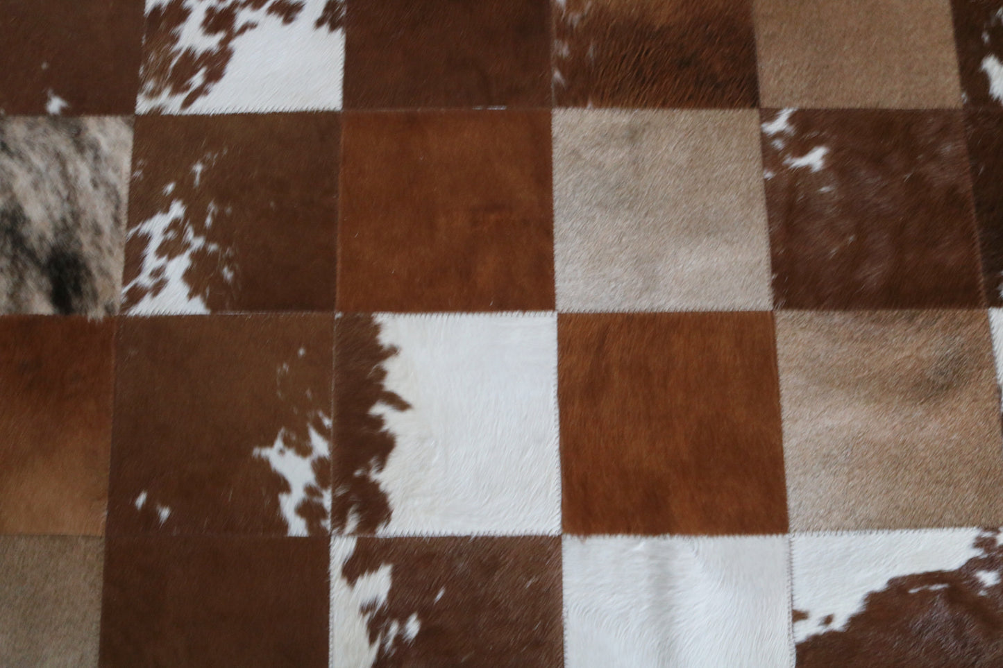 99818 Cowhide rug Patchwork Collection Quebecuir Premium