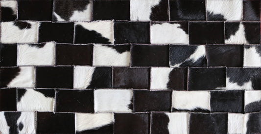 99829 Cowhide rug Patchwork Collection Quebecuir Premium