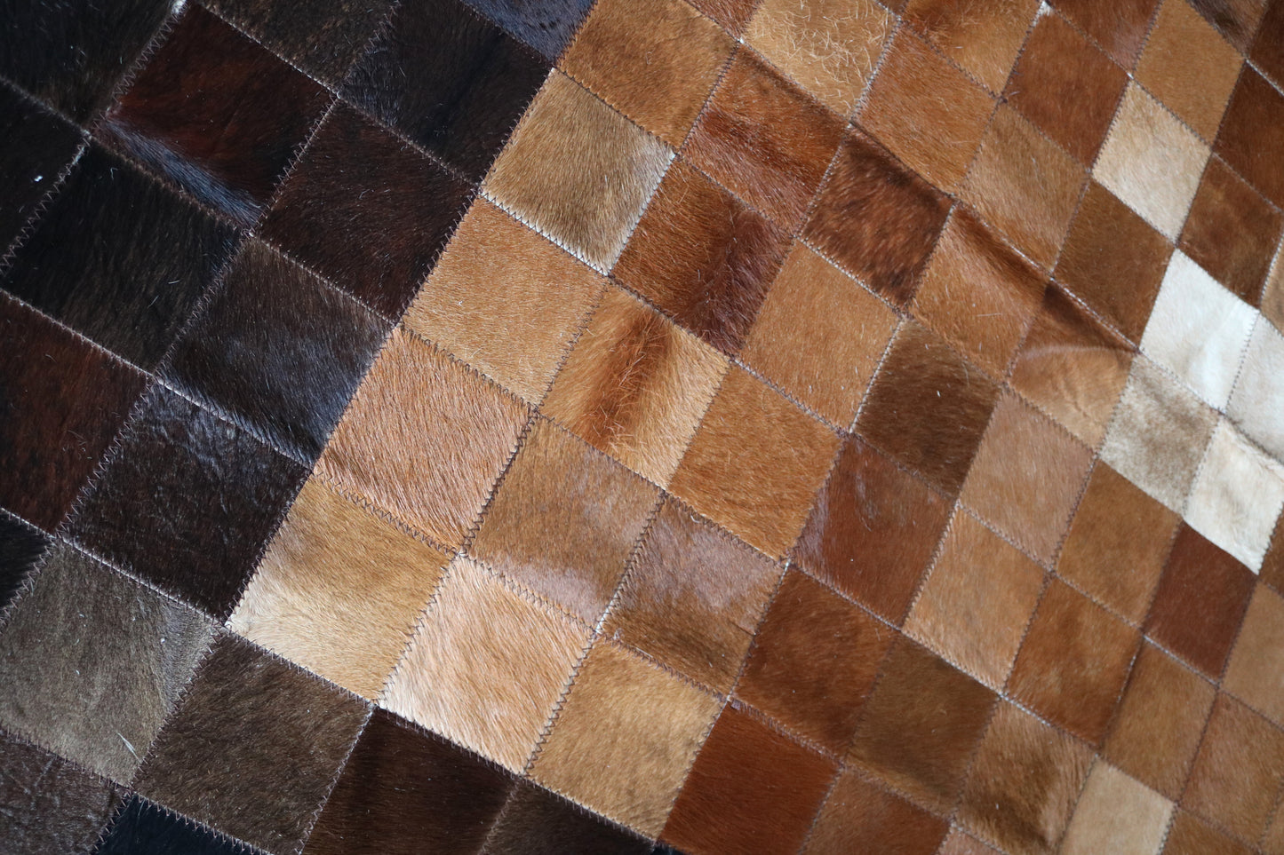 99846 Cowhide rug Patchwork Collection Quebecuir Premium