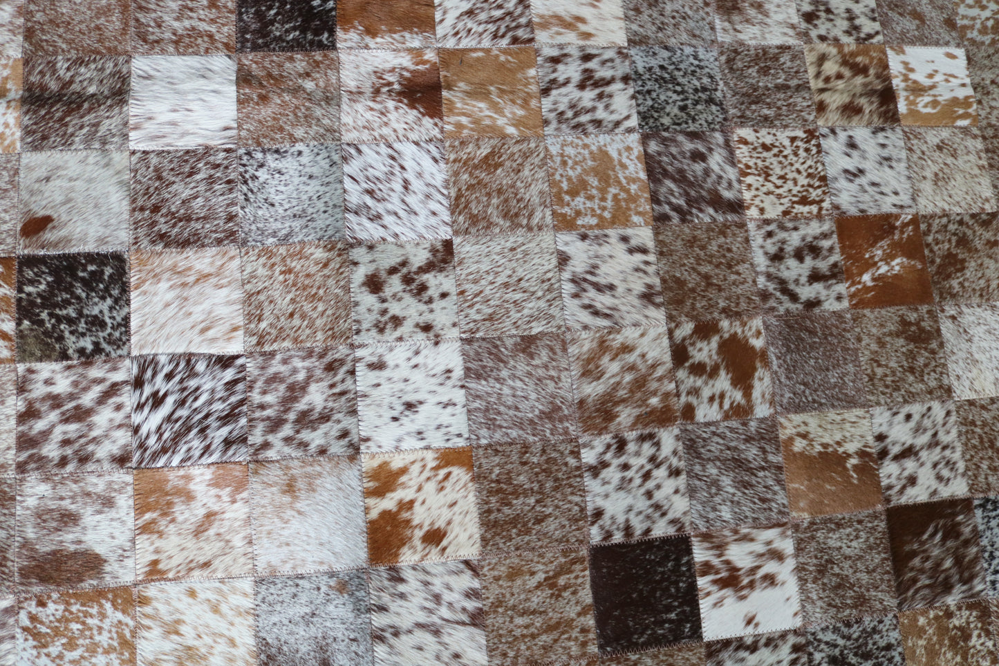 99859 Cowhide rug Patchwork Collection Quebecuir Premium SUPER BIG SIZE XXXL