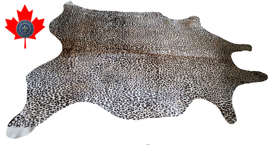 99865 Cowhide rug LEOPARD  Collection Quebecuir Premium