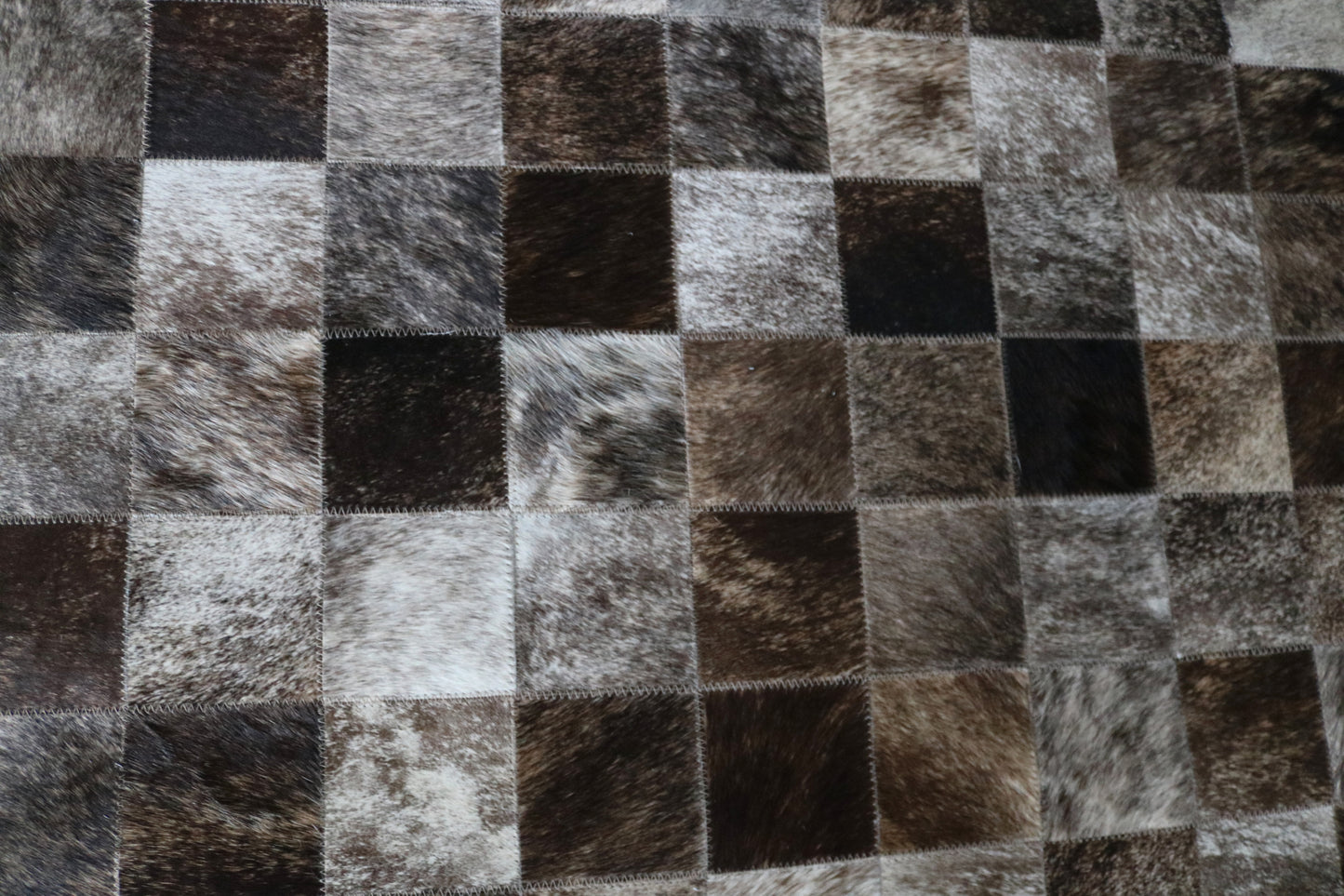 99868 Cowhide rug Patchwork Collection Quebecuir Premium