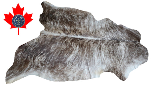 99871 Cowhide rug TRICOLOR    Collection Quebecuir Premium