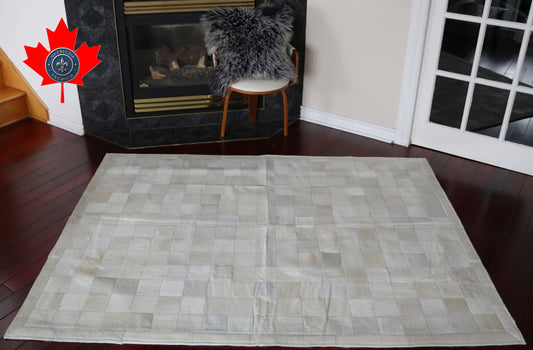 99873 Cowhide rug Patchwork Collection Quebecuir Premium
