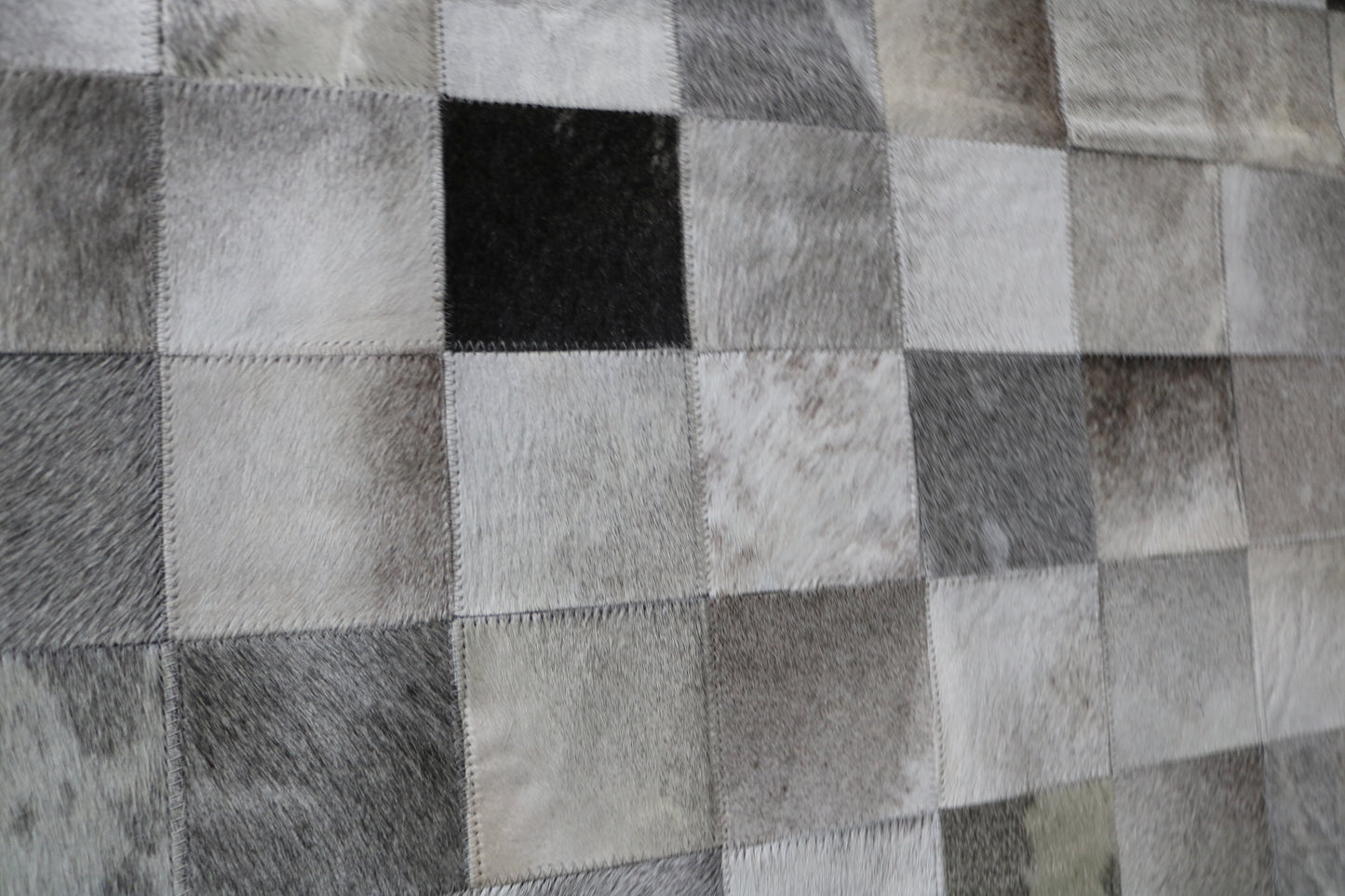 99876 Cowhide rug Patchwork Collection Quebecuir Premium SUPER BIG SIZE XXXL