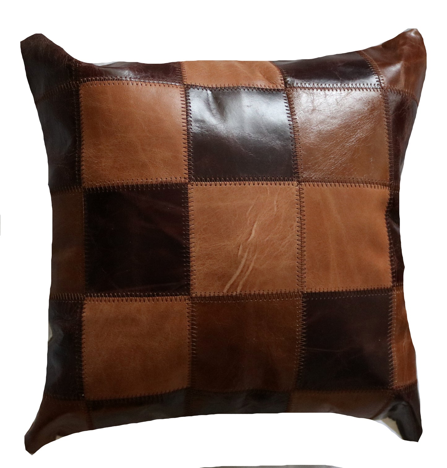 300892  Coussin Peau de Vache Cowhide Pillow Collection Quebecuir Premium