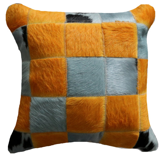 300894 Coussin Peau de Vache Cowhide Pillow Collection Quebecuir Premium